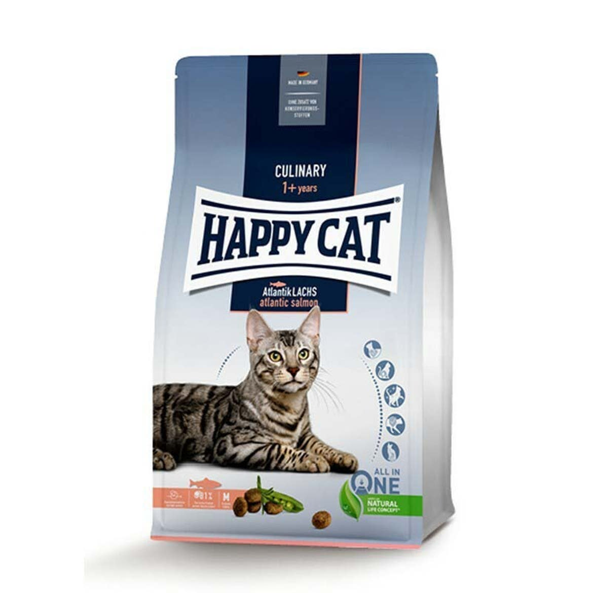 Happy Cat Culinary száraz macskaeledel adult lazac
