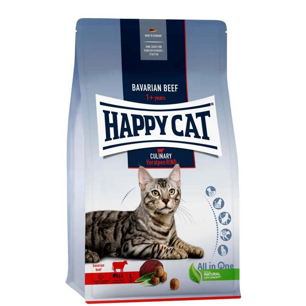 Happy Cat Culinary száraz macskaeledel adult marha
