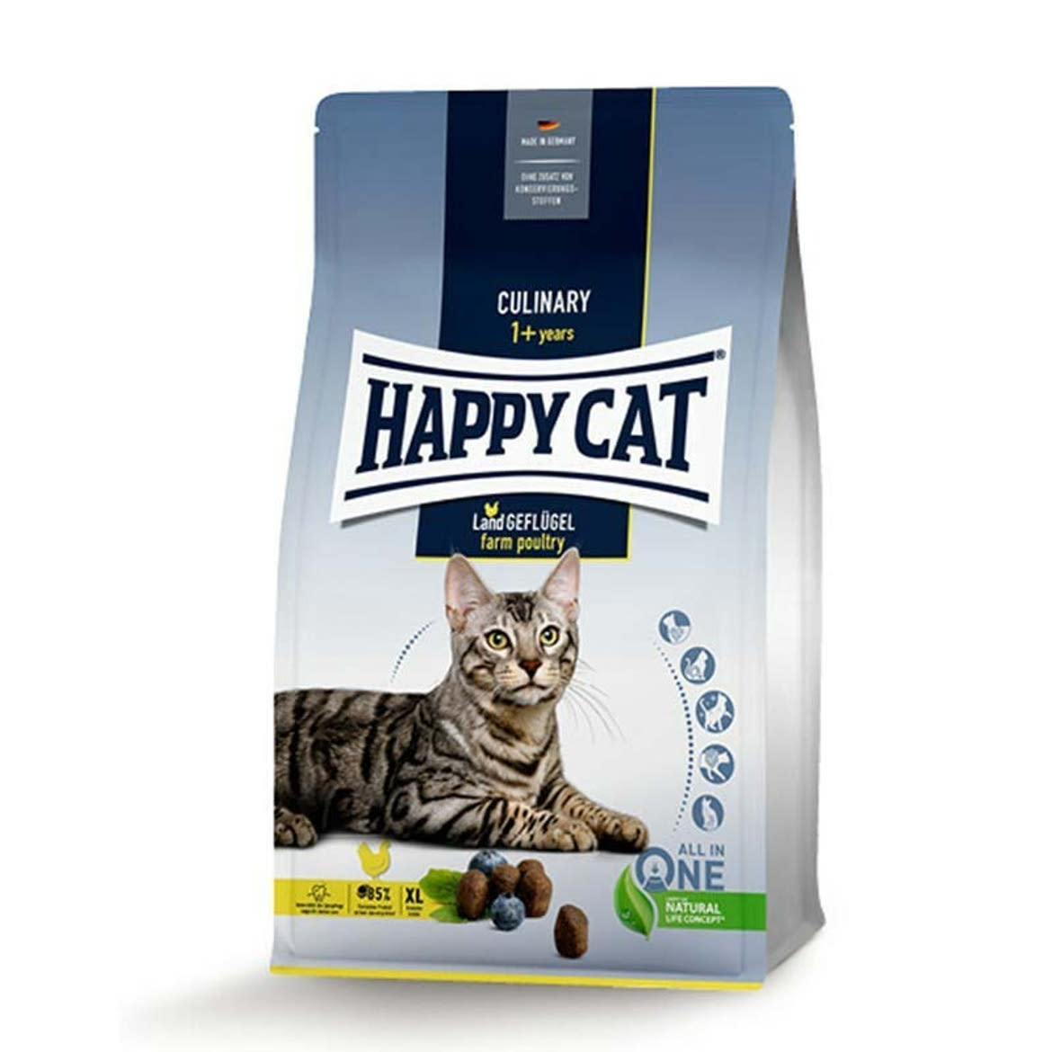 Happy Cat Culinary száraz macskaeledel adult baromfi