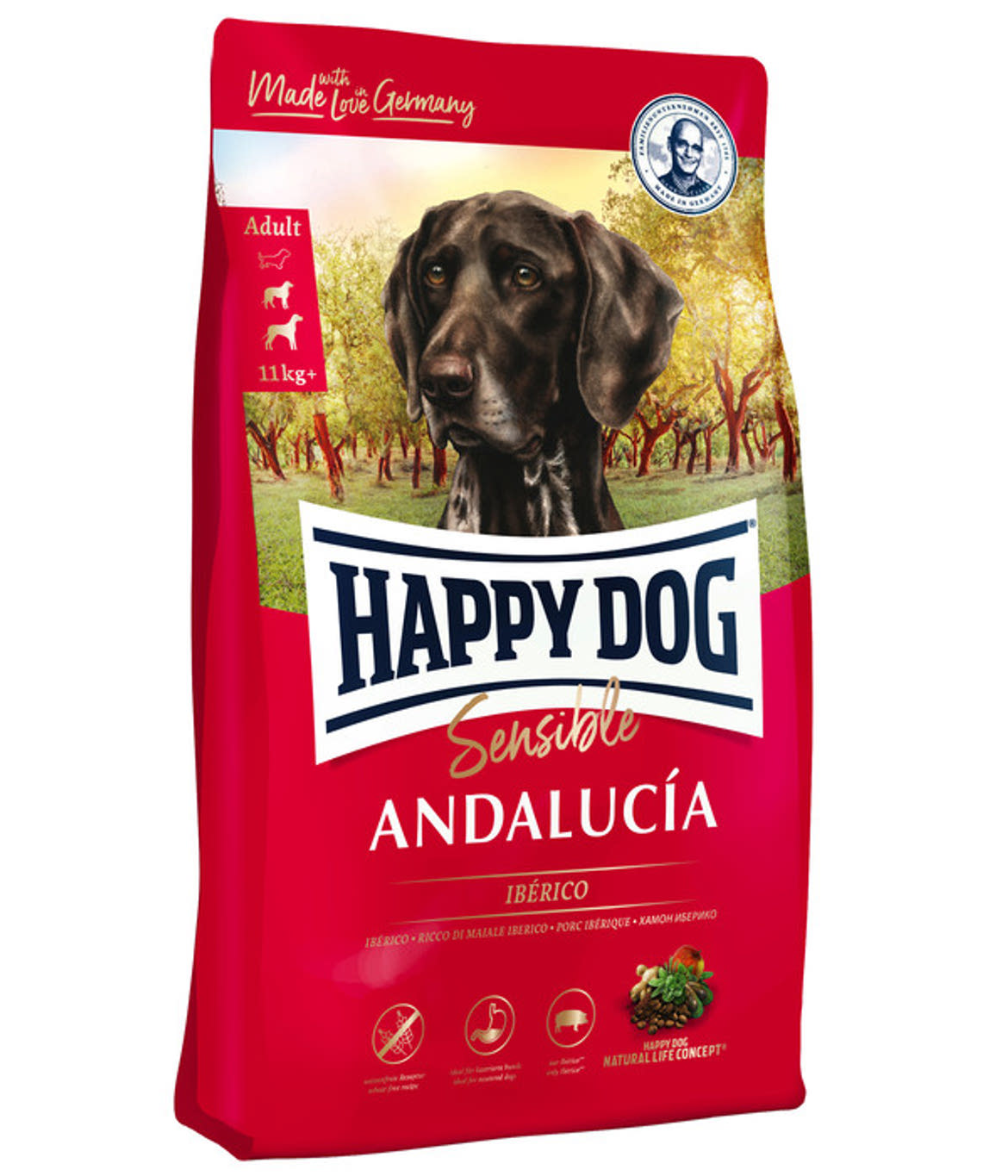 Happy Dog Supreme Sensitive Andalucia száraz kutyaeledel