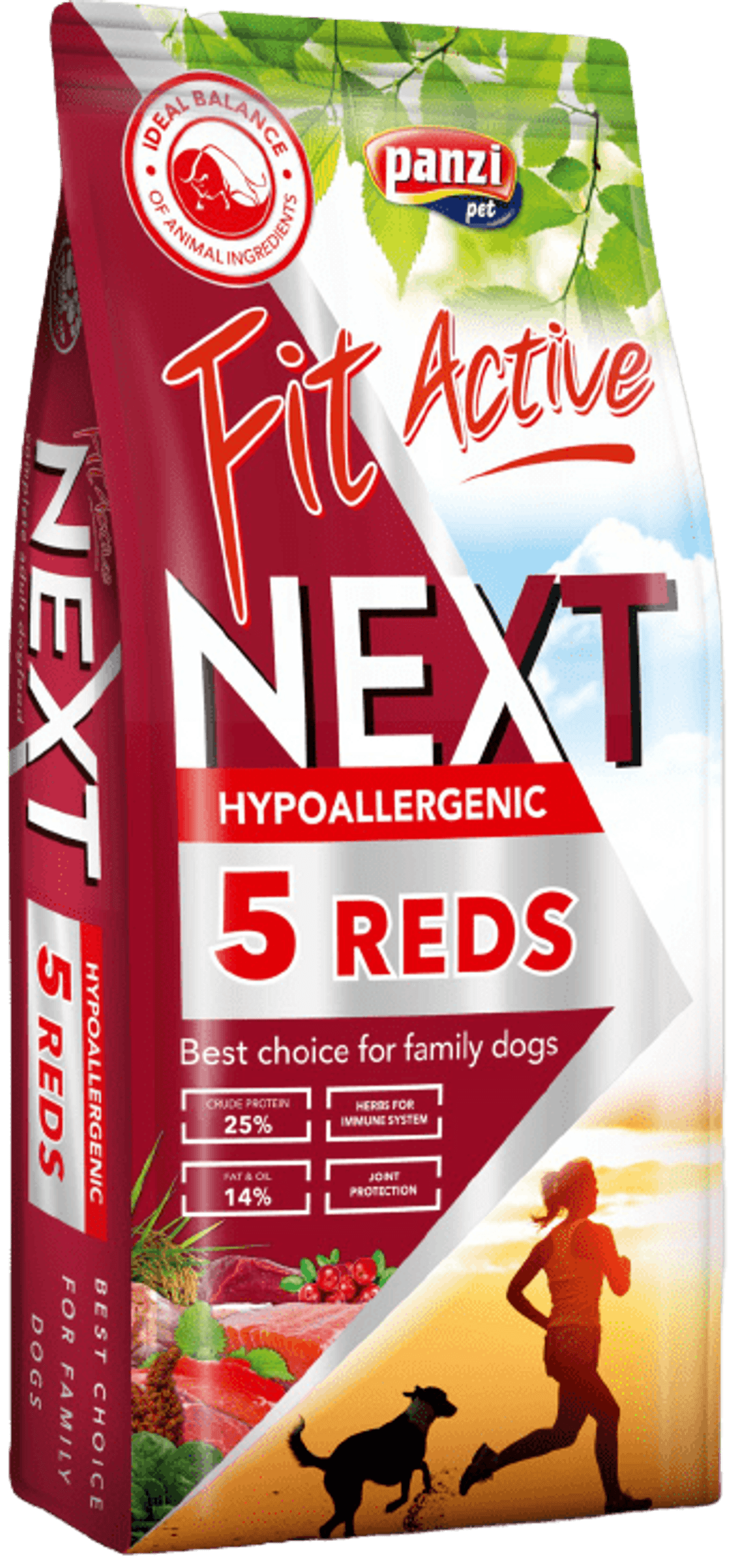FitActive Next Hypoallergenic Five Reds adult száraz kutyaeledel