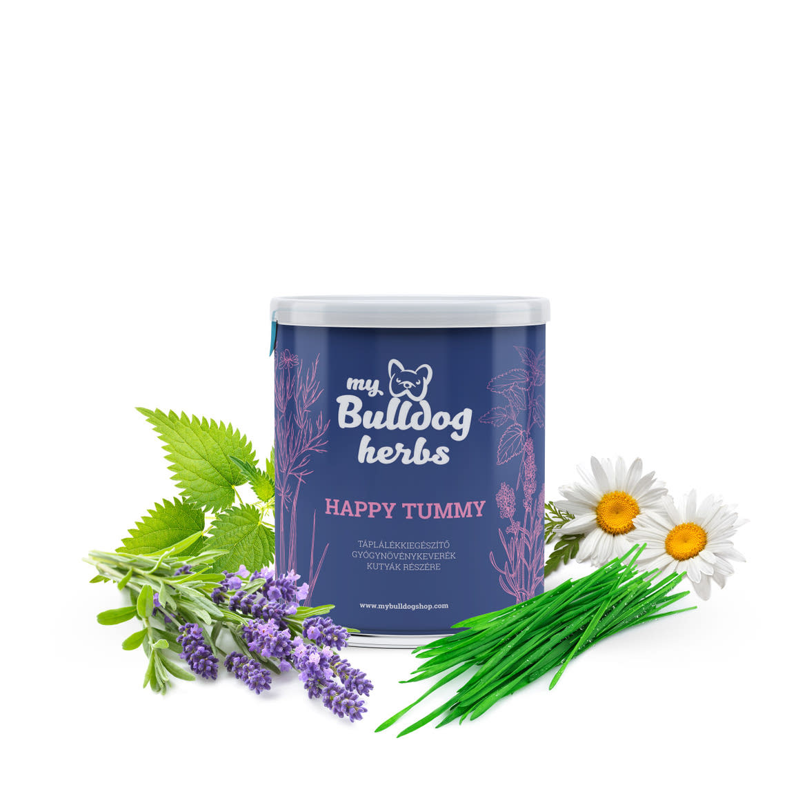 My Bulldog Herbs Happy Tummy - Gyomor és bélrendszer támogató