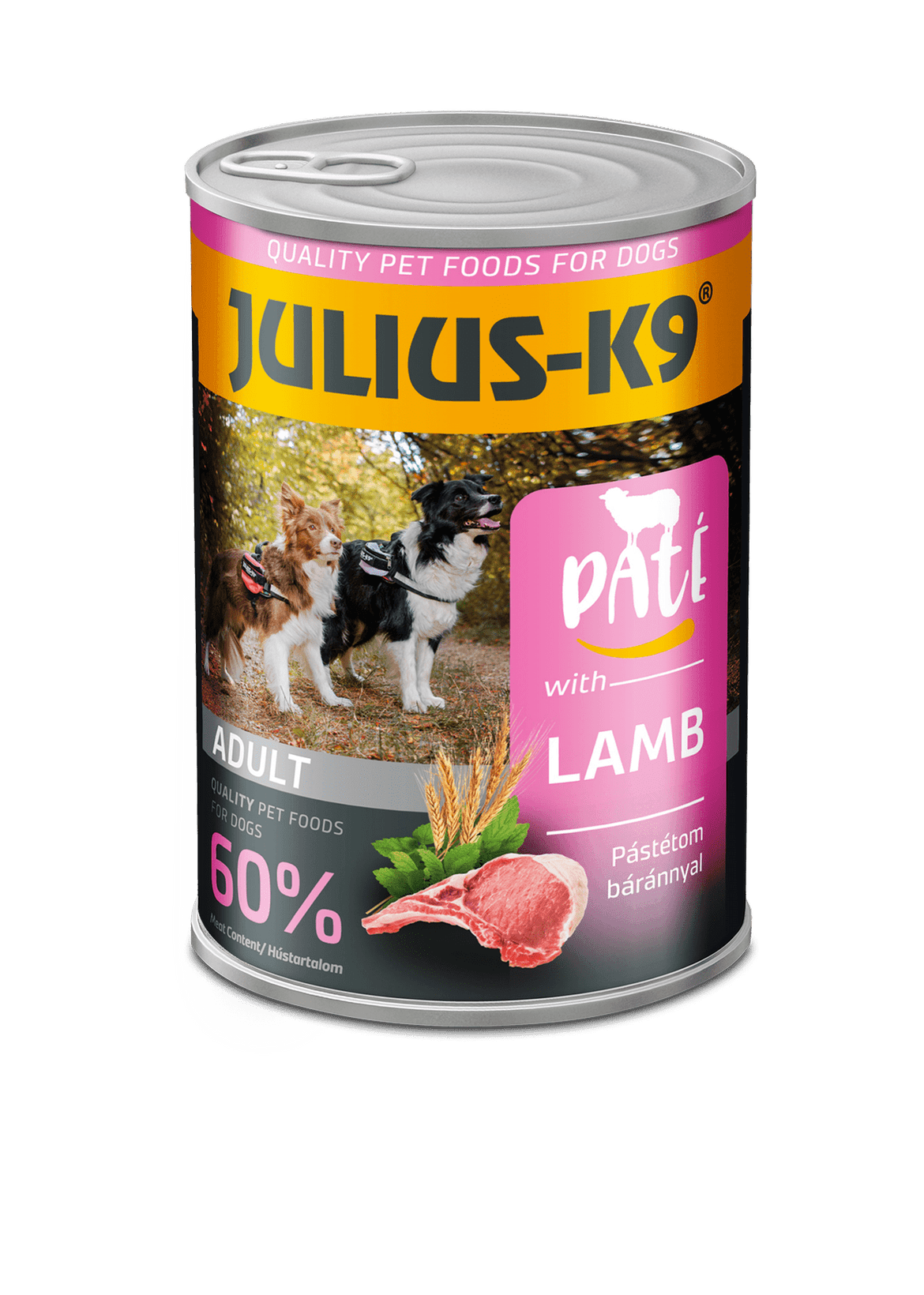 Julius – K9 kutya konzerv adult bárány