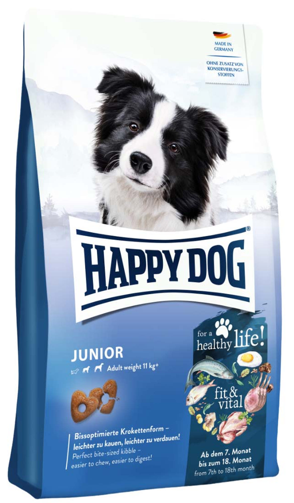 Happy Dog Fit&Vital Junior száraz kutyaeledel