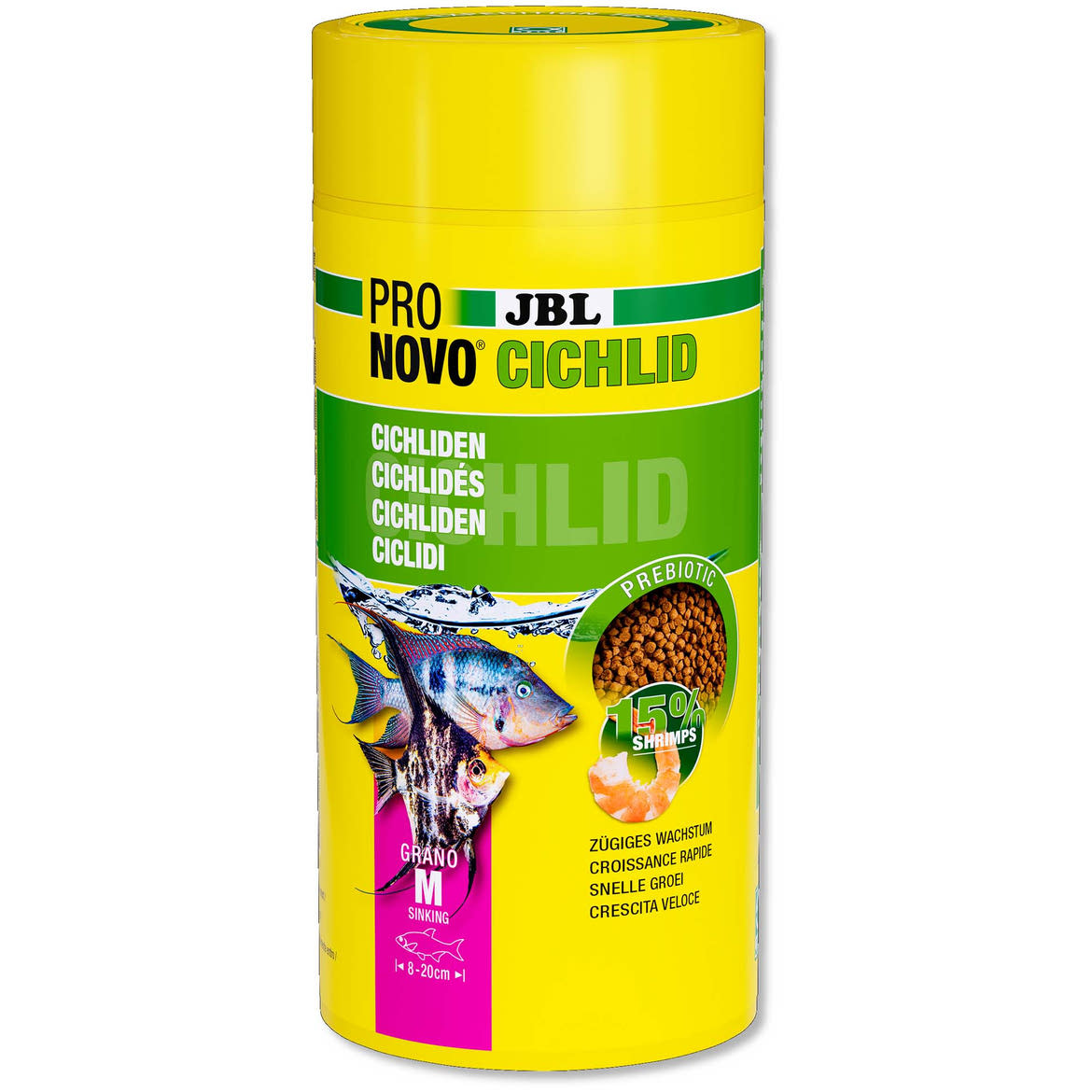 JBL Pronovo Cichlid Grano M Click haleledel