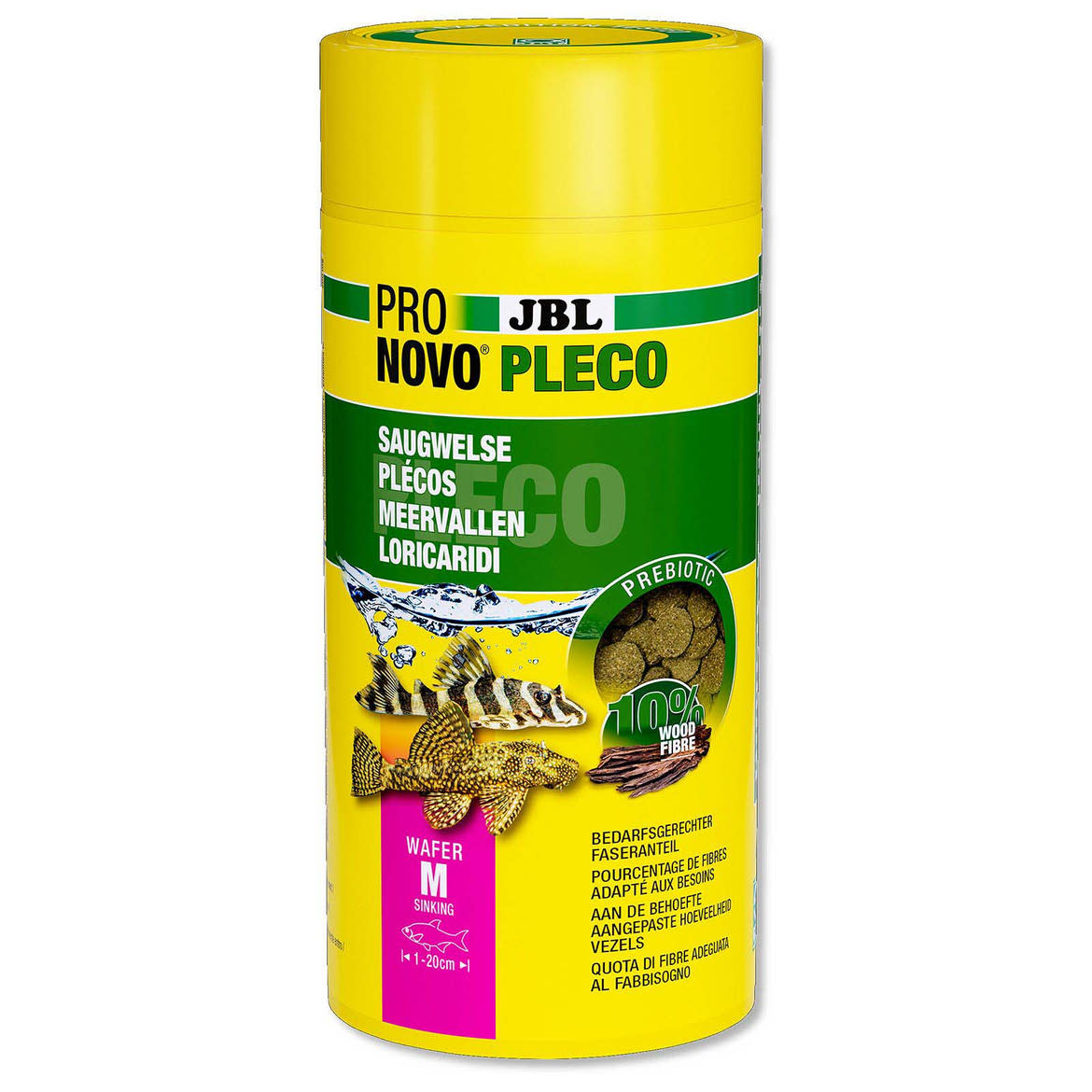 JBL Pronovo Pleco Wafer M haleledel