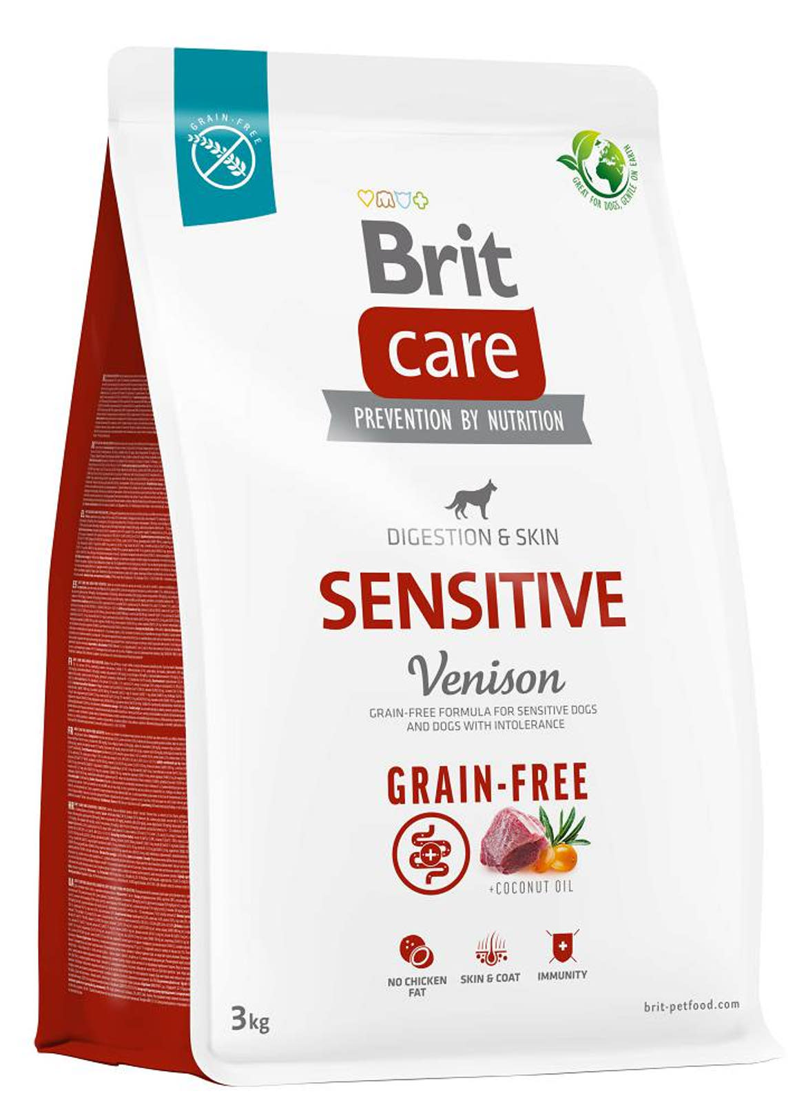 Brit Care Grain-Free száraz kutyaeledel sensitive szarvas