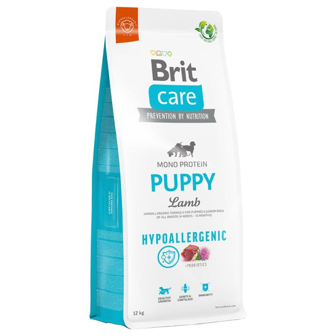 Brit Care Hypoallergenic száraz kutyaeledel puppy bárány