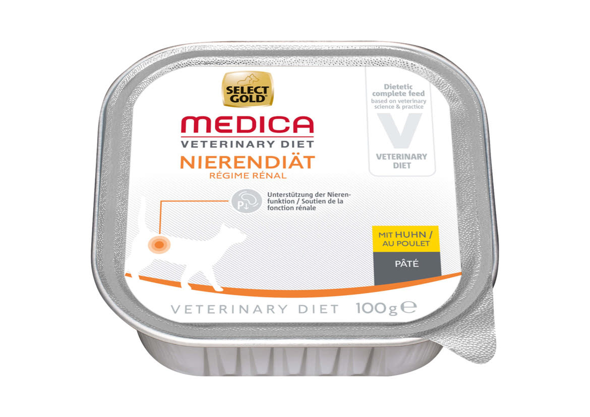 Select Gold Medica macska tálka vesekímélő csirke