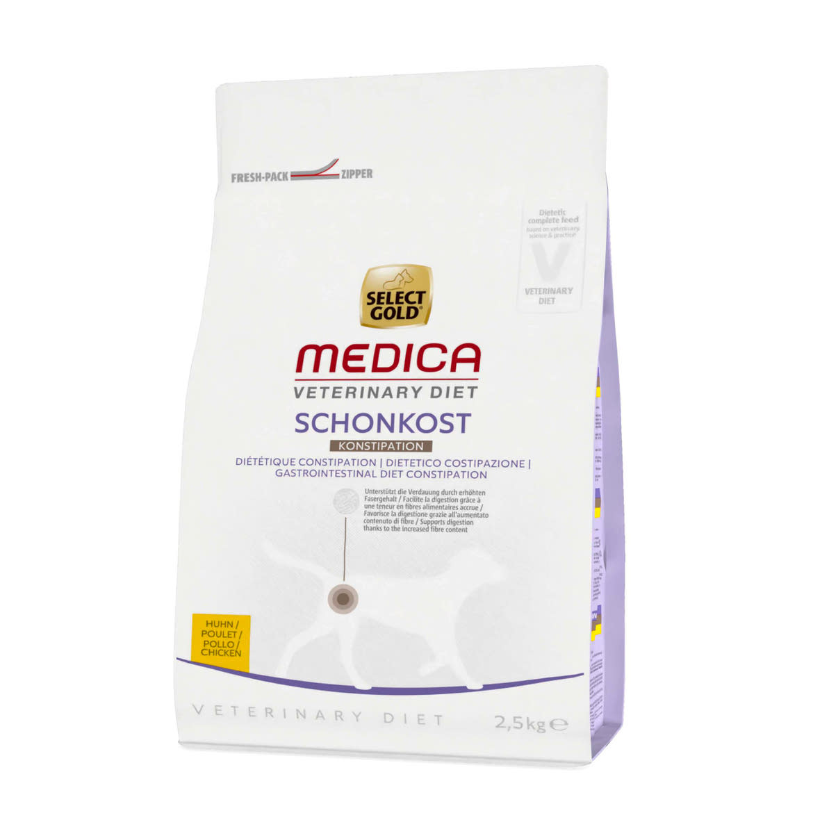Select Gold Medica száraz kutyaeledel székrekedés ellen