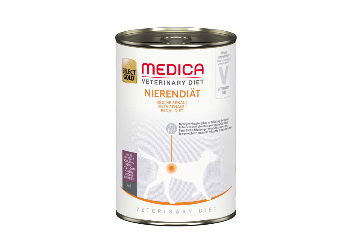 Select Gold Medica vesekímélő kutya tálka