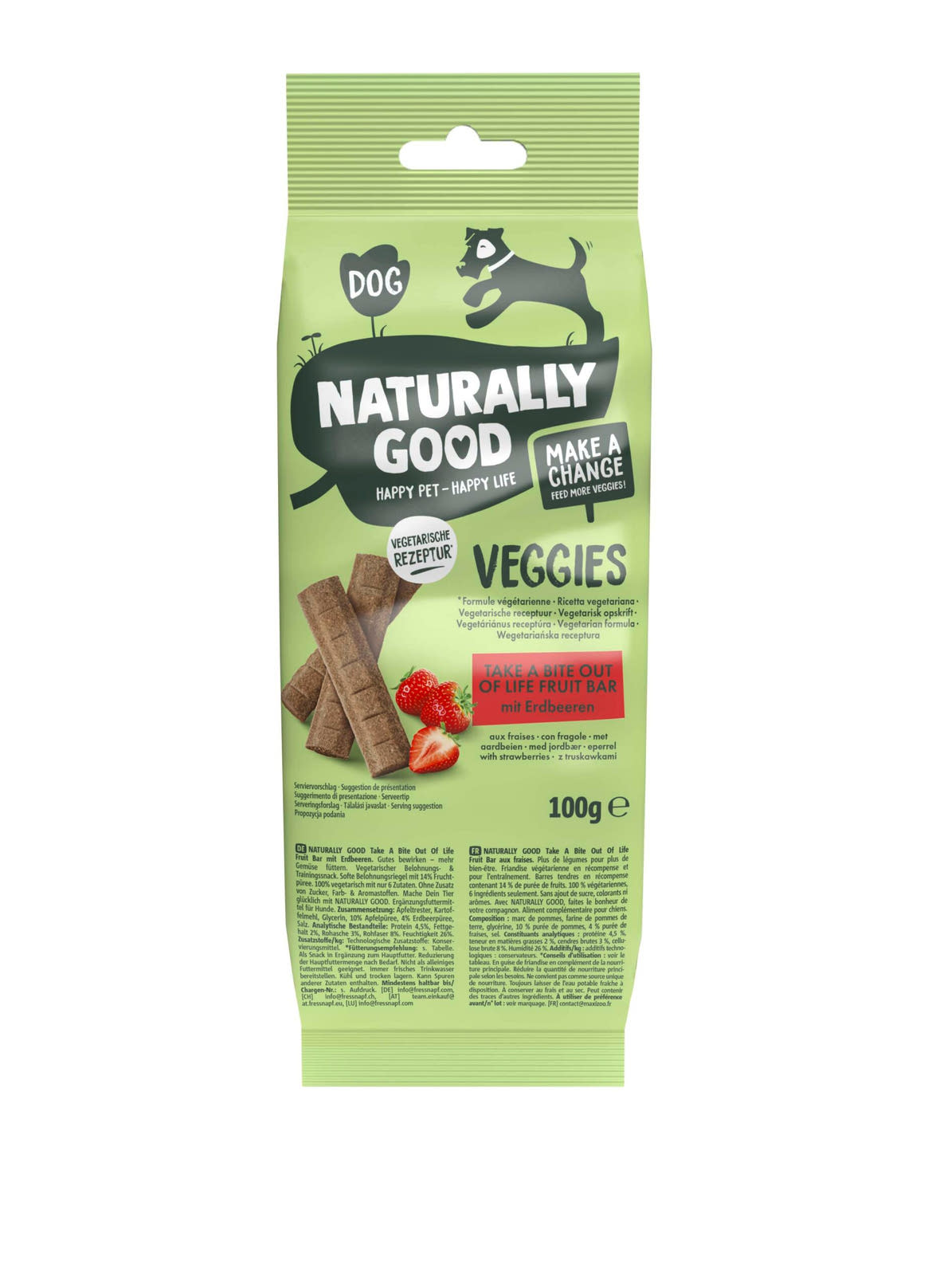 Naturally Good Fruitbar kutya jutalomfalat eper