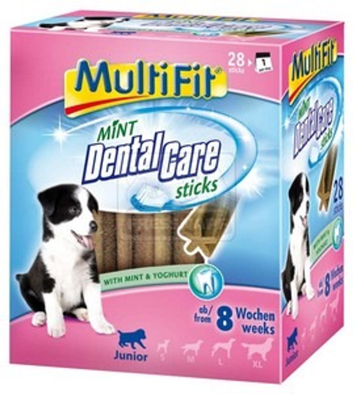 MultiFit DentalCare kutya jutalomfalat junior 4x60g