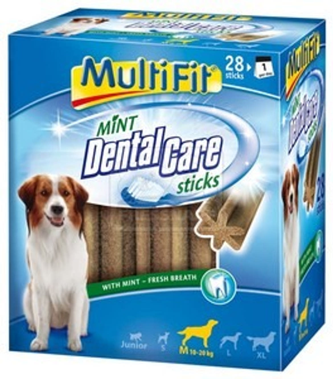 MultiFit DentalCare kutya jutalomfalat adult M 4x180g