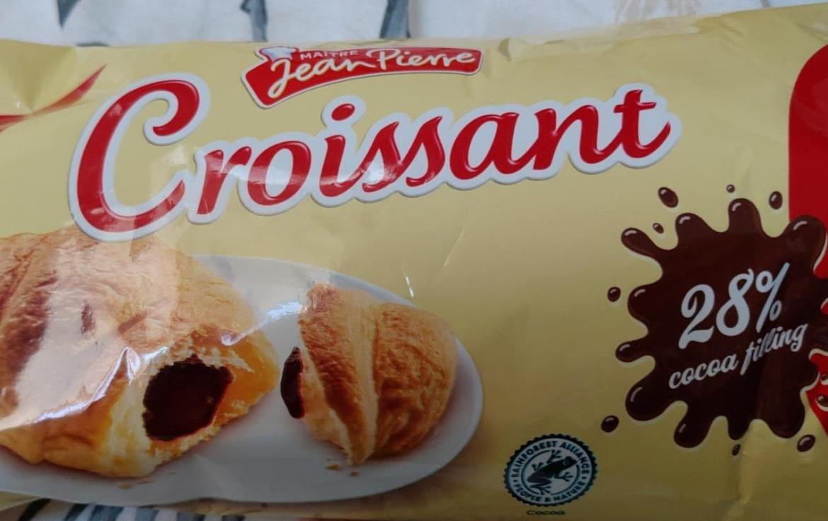 Maitre Jean-Pierre Croissant kakaós krémmel