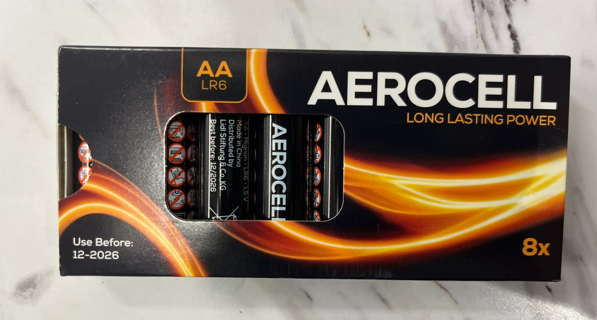 Aerocell Micro elem AAA, 8 db