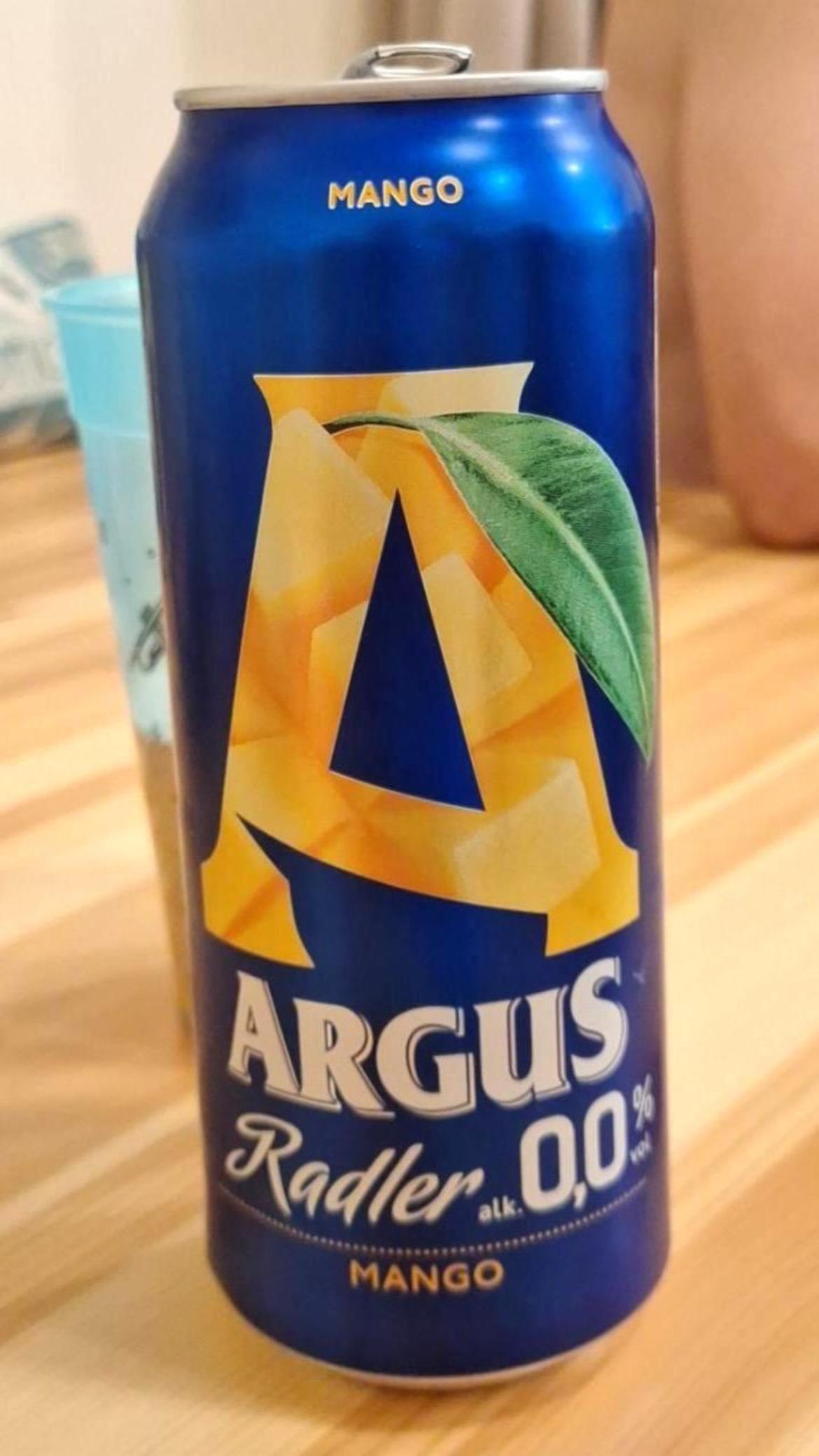 Argus Radler Mangós szénsavas üdítőital és alkoholmentes sör keveréke 0%