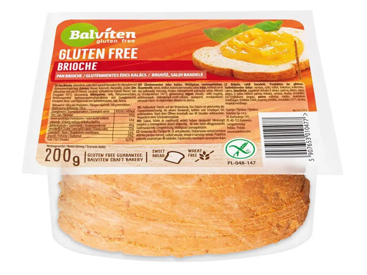 Balviten Gluténmentes kalács