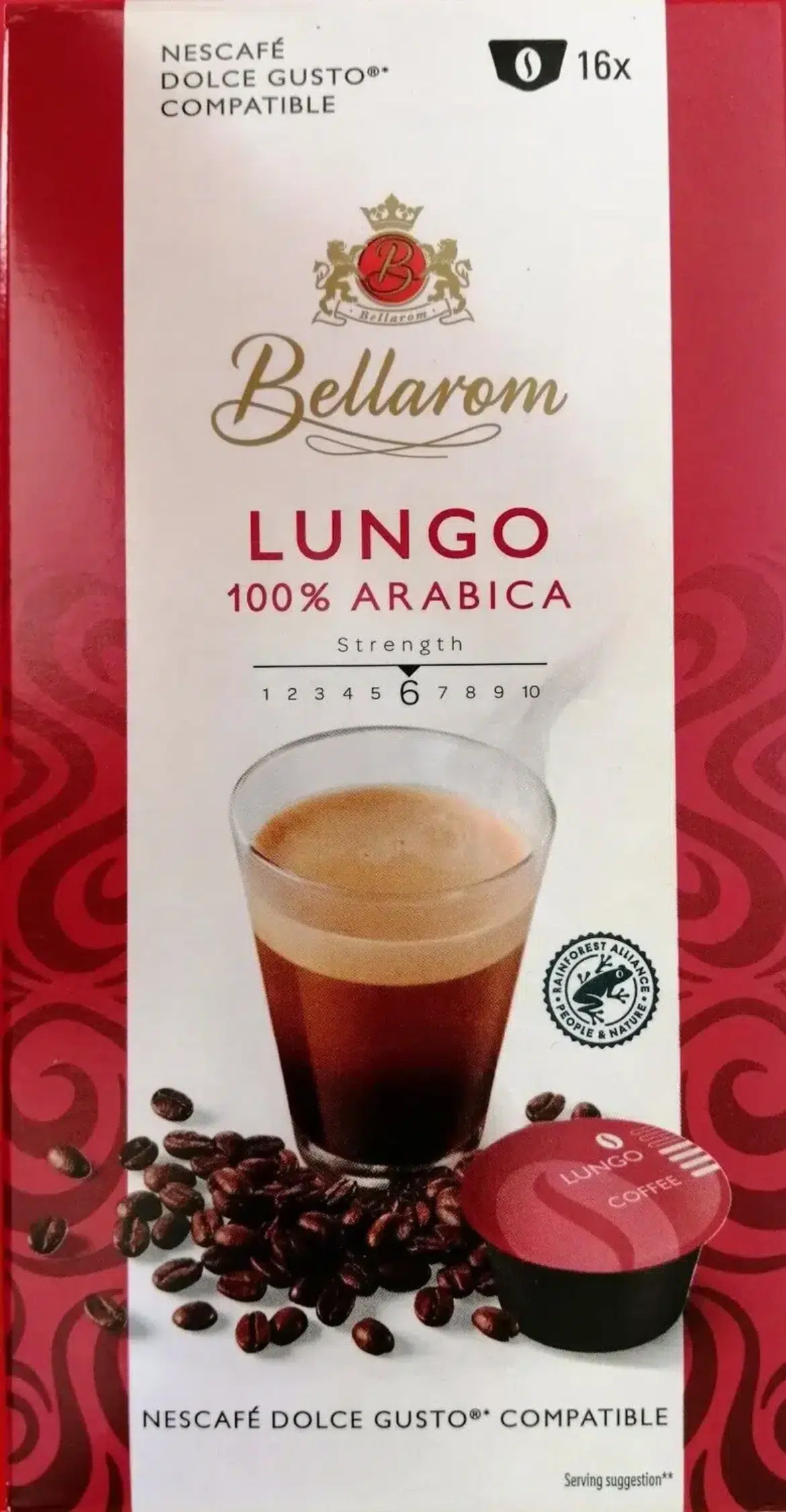 Bellarom Aroma Lungo kávékapszula Nespresso kompatibilis