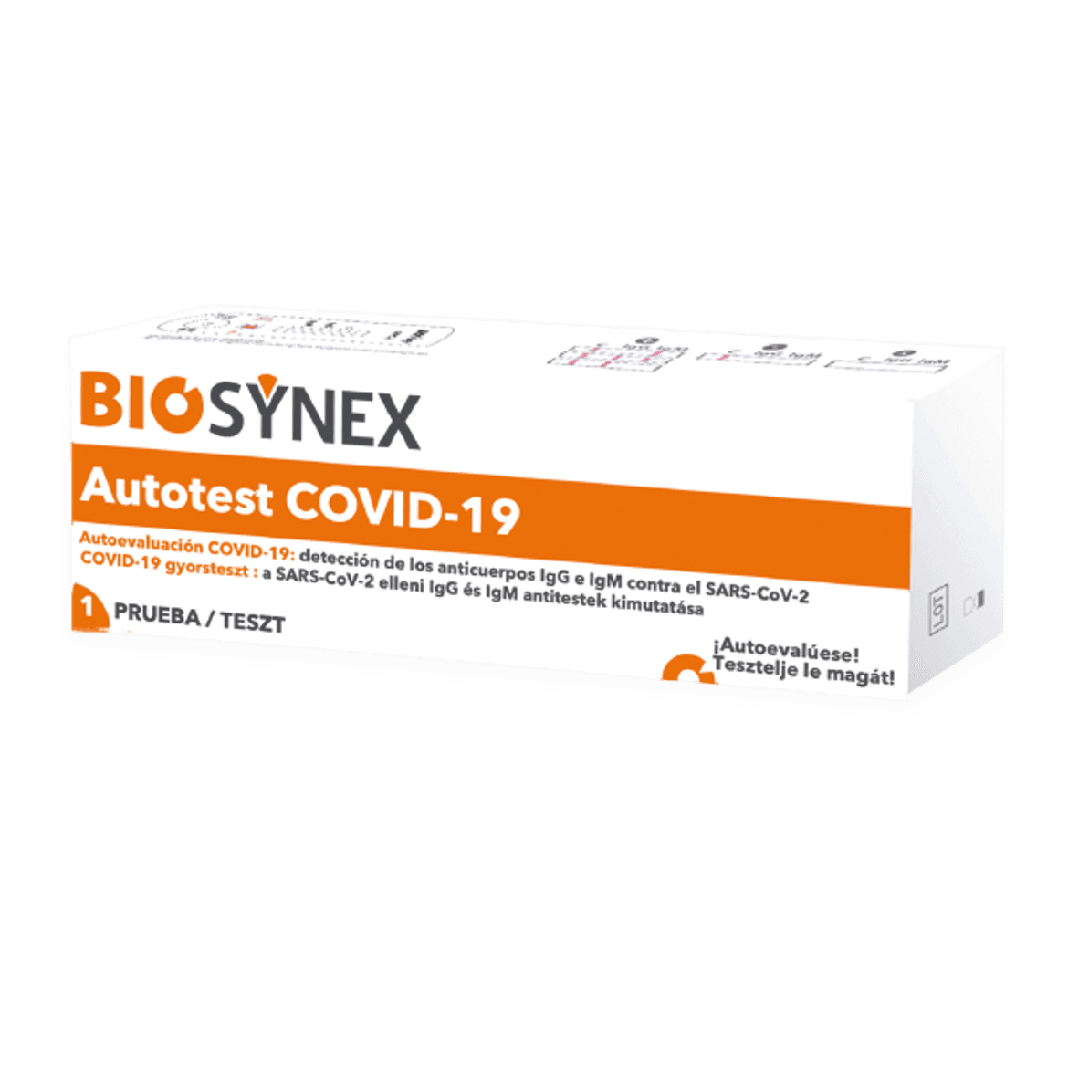 Biosynex Autotest antitest Covid-19 gyorsteszt