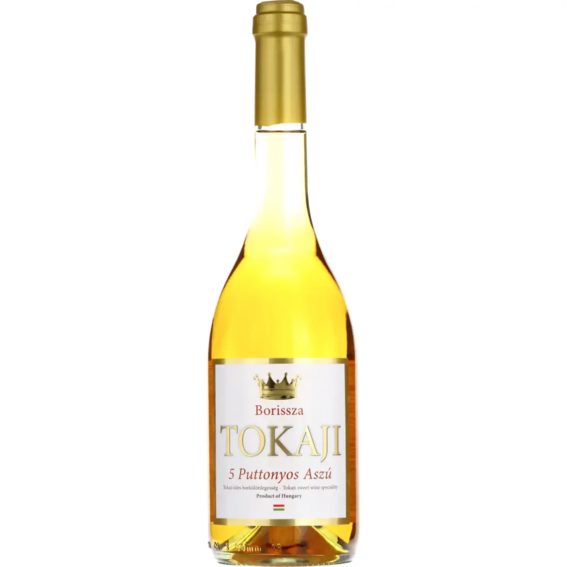 Borissza tokaji 5 puttonyos aszú édes aszúbor