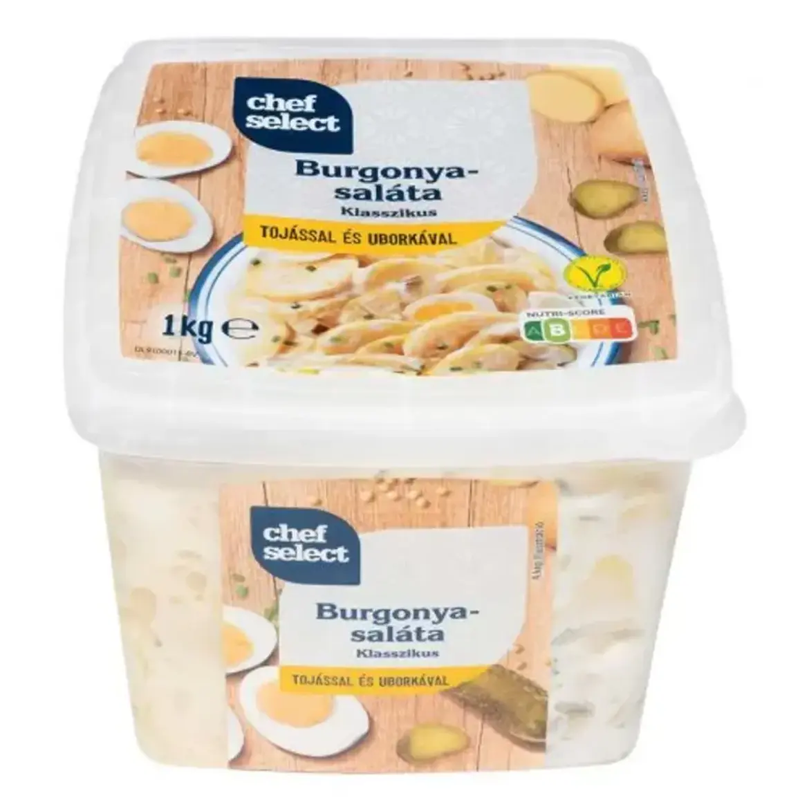 Chef Select krumplisaláta tojással és uborkával