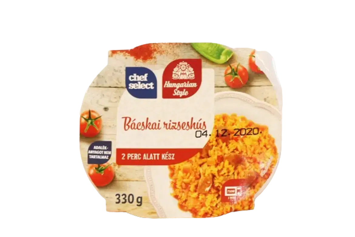 Chef select paprikás krumpli magyaros készétel