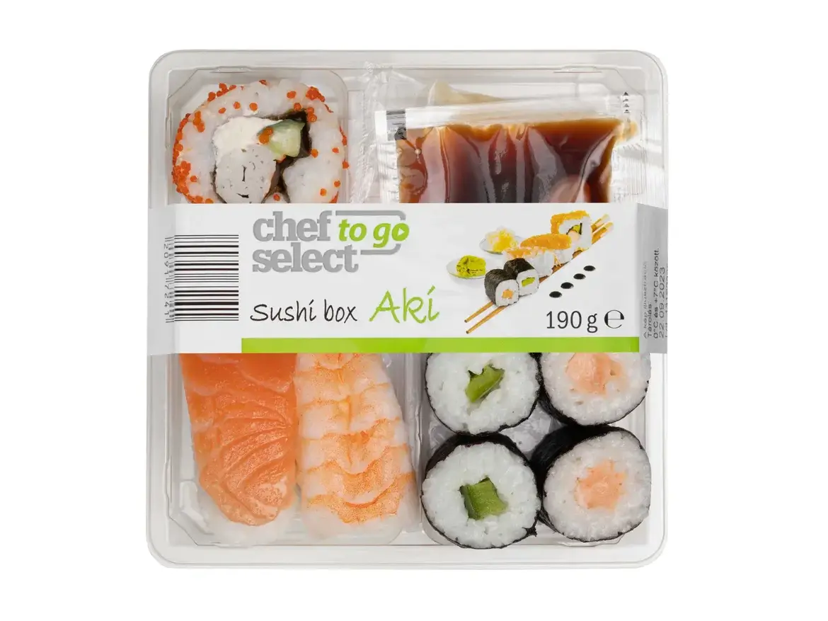 Chef Select to go Sushi aki