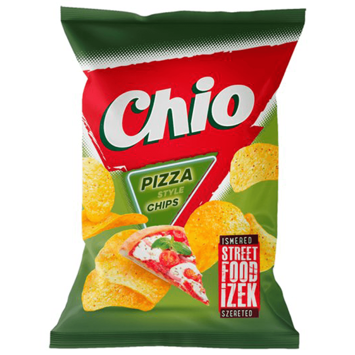 Chio chips Holiday Italian pizza style