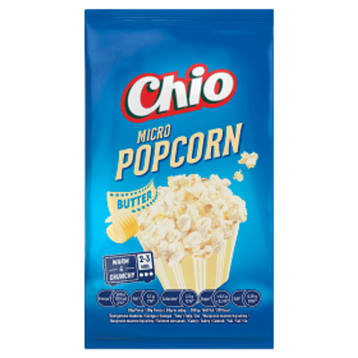 Chio Micro Popcorn vajas ízesítésű popcorn