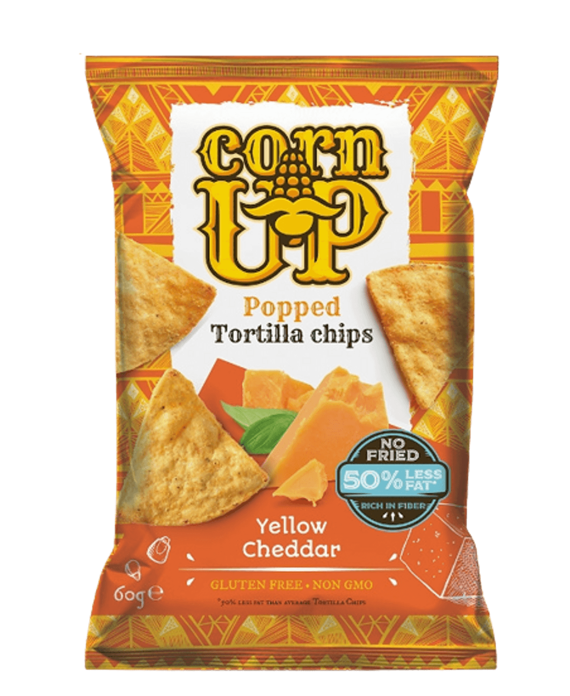 Corn UP Popped Tortilla Chips cheddar sajt ízesítéssel