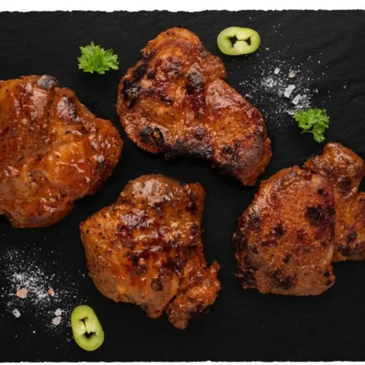 Grillmeister, Friss egész csirkecombfilé indiai stílusú fűszeres fokhagymás marinádban, hűtött, 1 kg