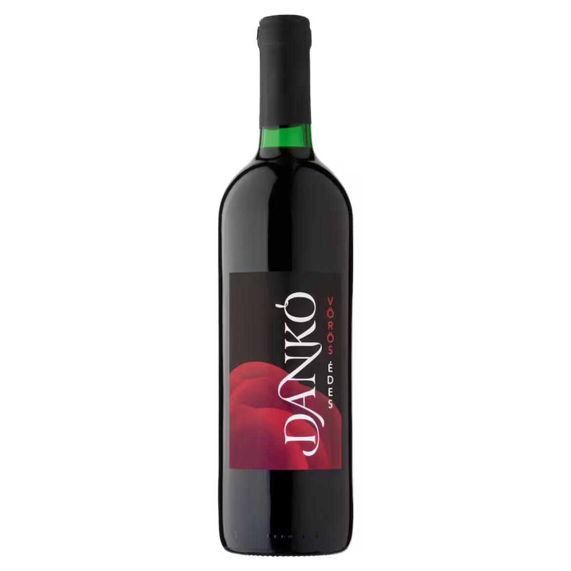 Dankó, Édes vörösbor cuvée, 10%, + 50 ft betétdíj, 0,75 L