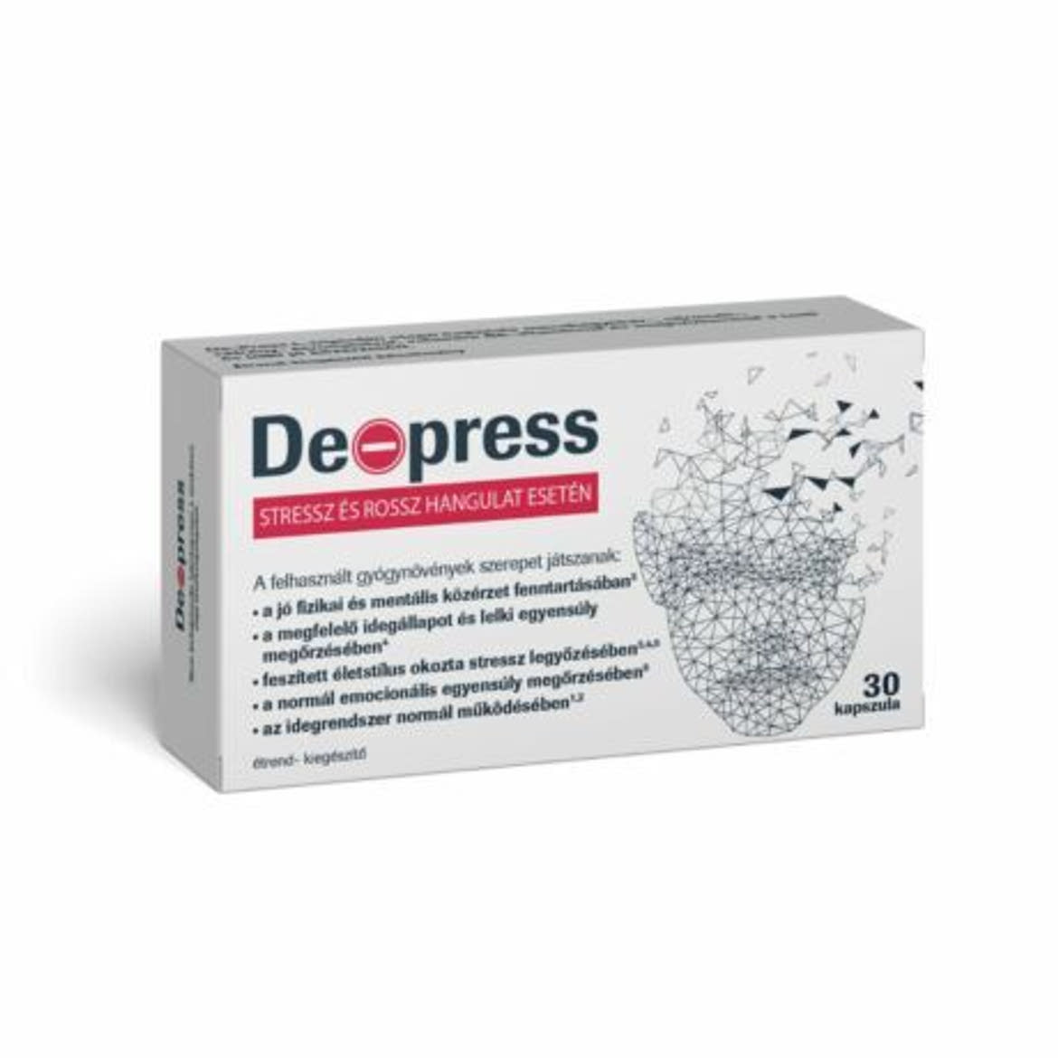 De-Press étrendkiegészítő kapszula