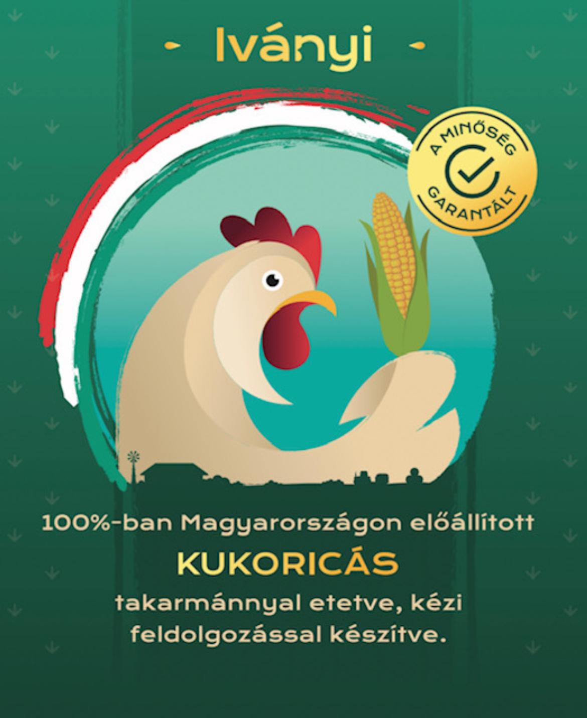 Iványi - Kukoricás Csirkecomb Egész