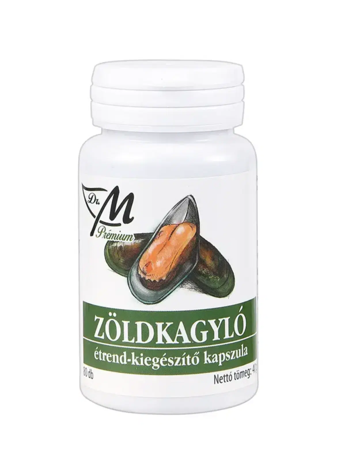 Dr. M Prémium Zöldkagyló kapszula