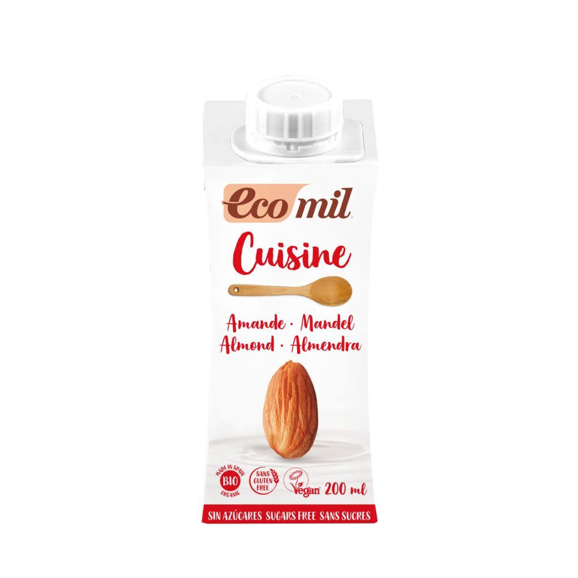 EcoMil BIO Konyhai főzőalap mandulából cukormentes