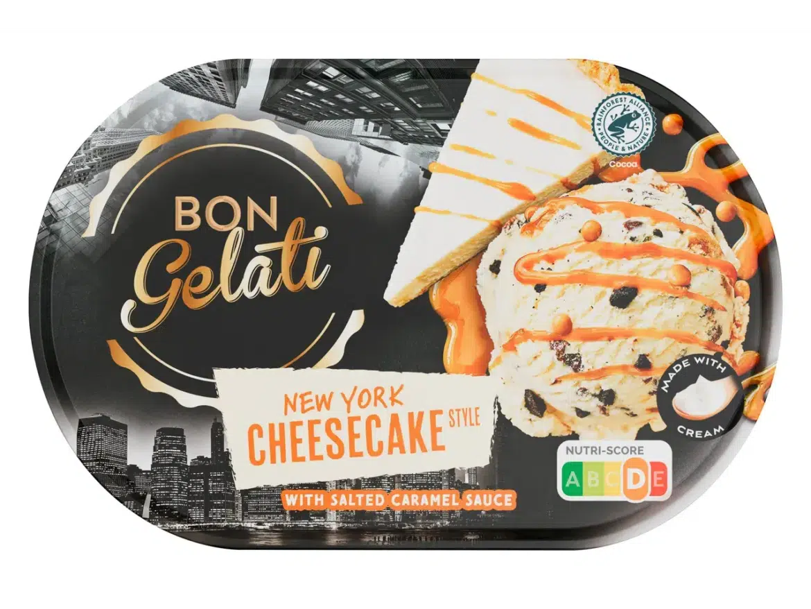 Bon Gelati Amerikai stilusú jégkrém sajttorta ízű, gyorsfagyasztott