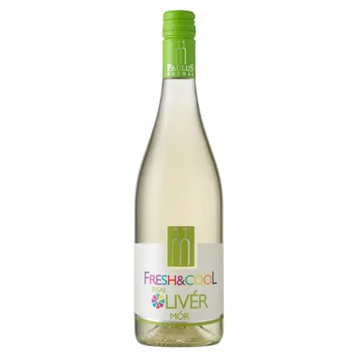 Fresh&Cool, Irsai Olivér könnyed száraz fehérbor, 2023, 11%, + 50 ft betétdíj, 0,75 L