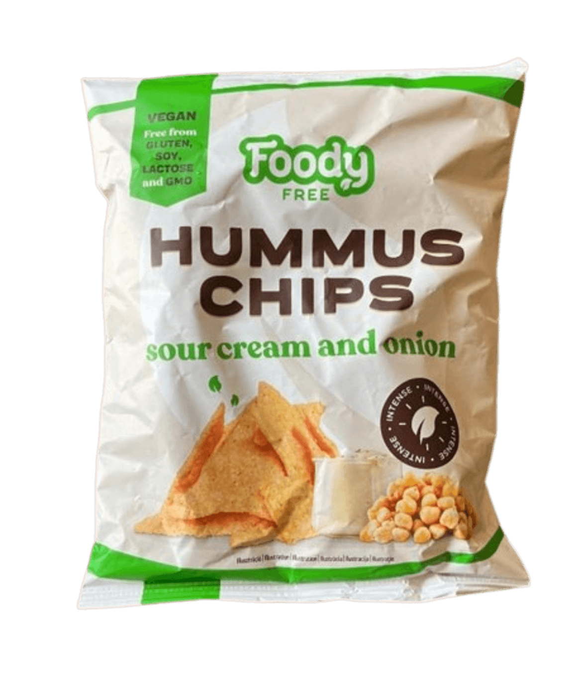 Foody FREE Humuszchips Hagymás-tejfölös