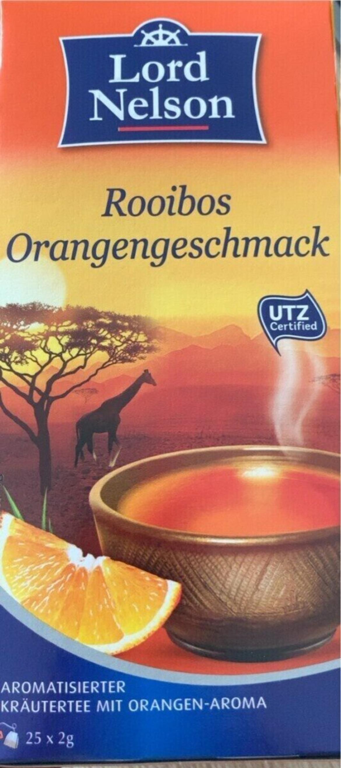 Lord Nelson Rooibos tea narancs, 50 g