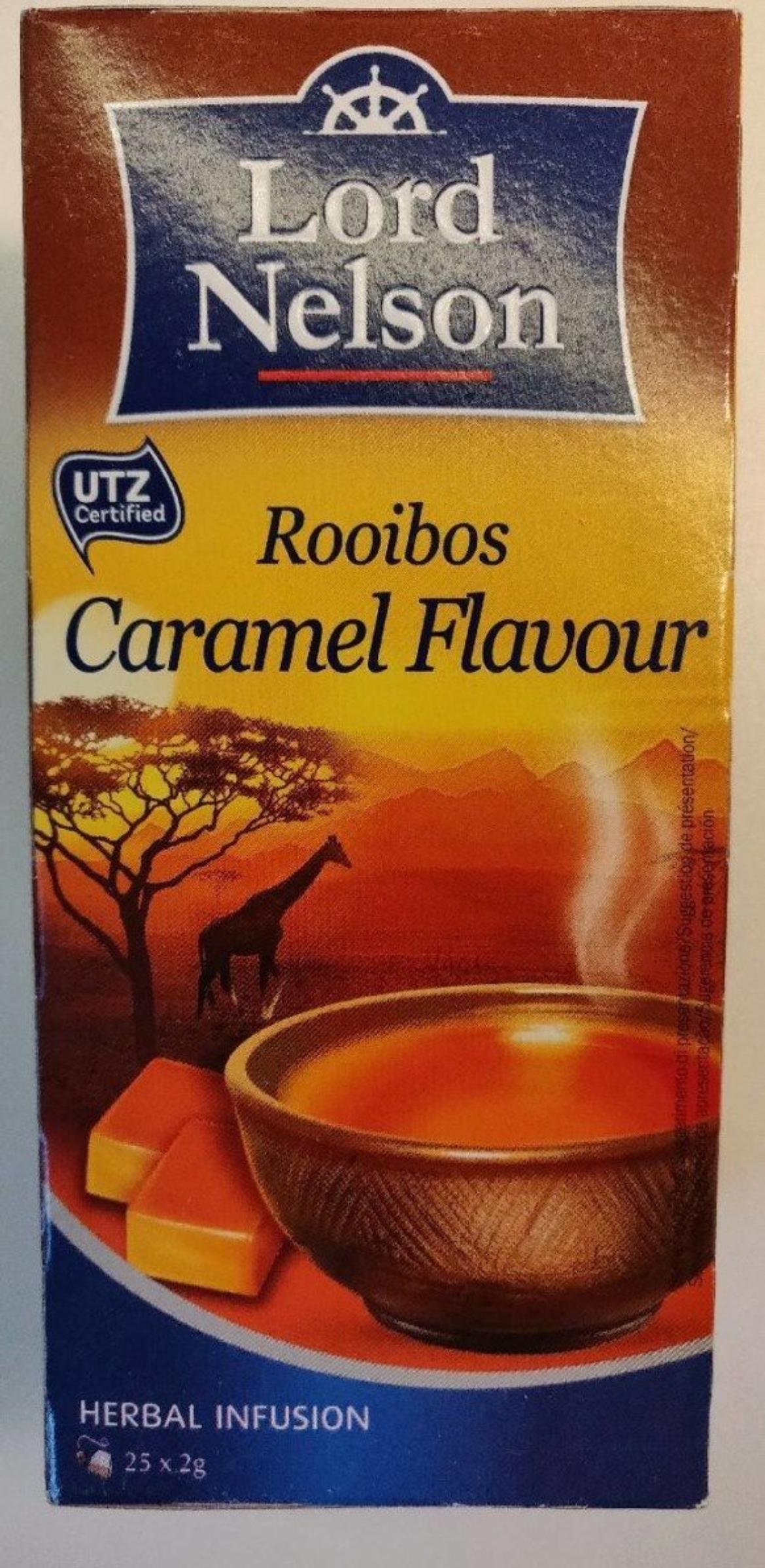 Lord Nelson Rooibos tea karamell, 50 g