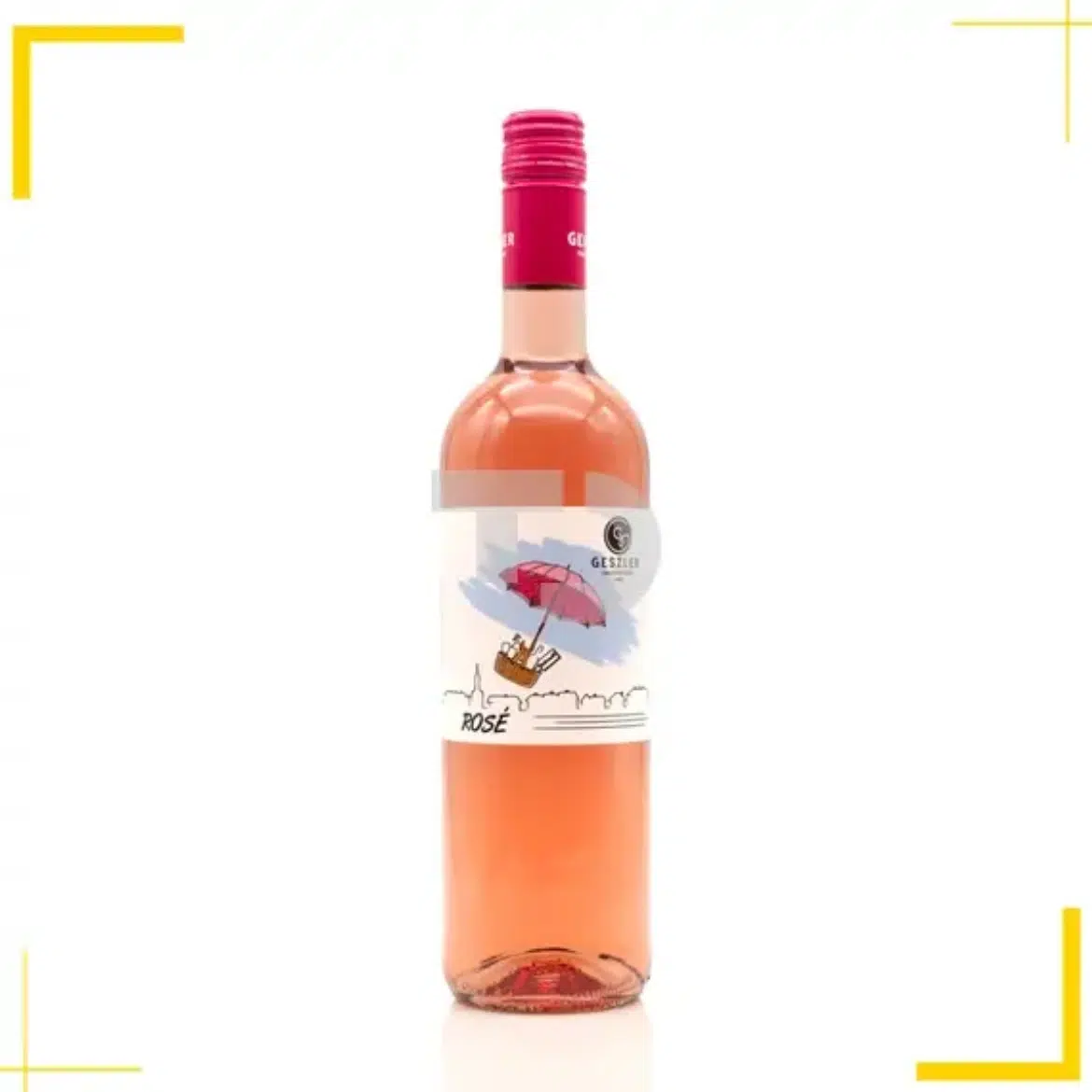 Geszler Rosé Cuvée, száraz rosébor, alk.12,5%, 2023, nem betétdíjas, 0,75 L