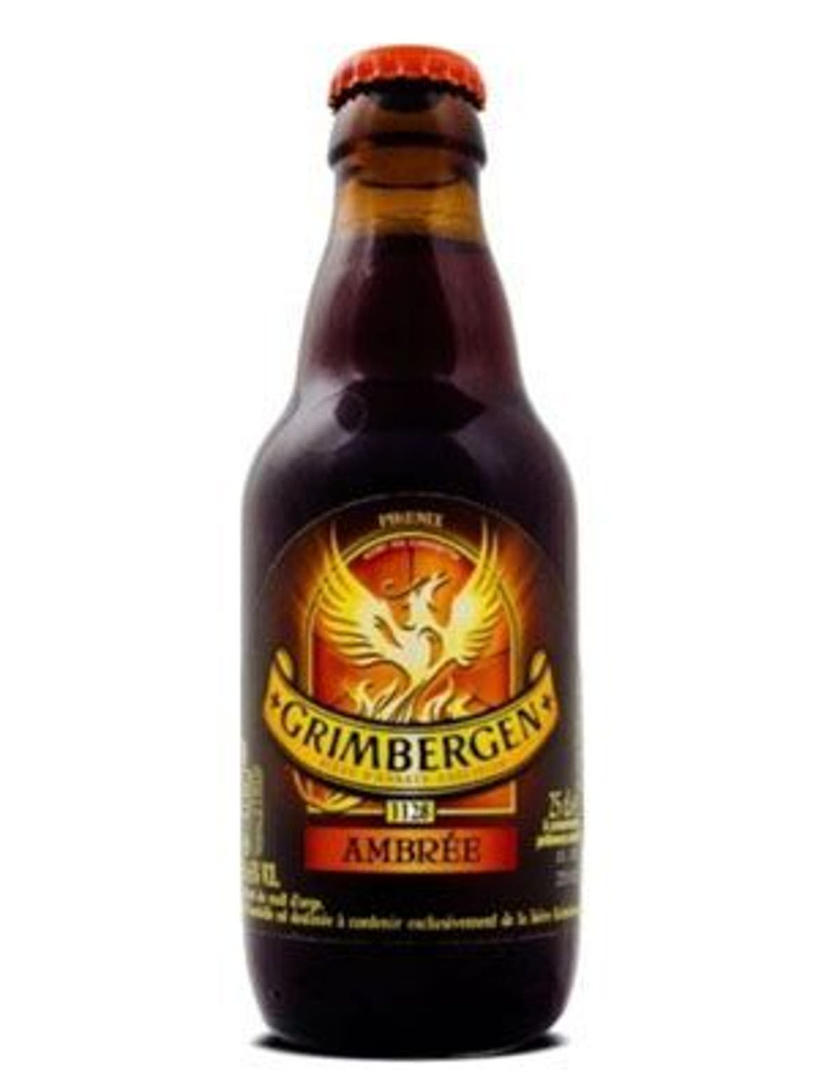 Grimbergen Ambrée barna üveges üveges sör, 6,5%, + betétdíj, 0,33 L