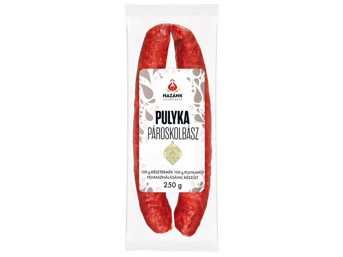 Hazánk Kincsei Pulyka pároskolbász