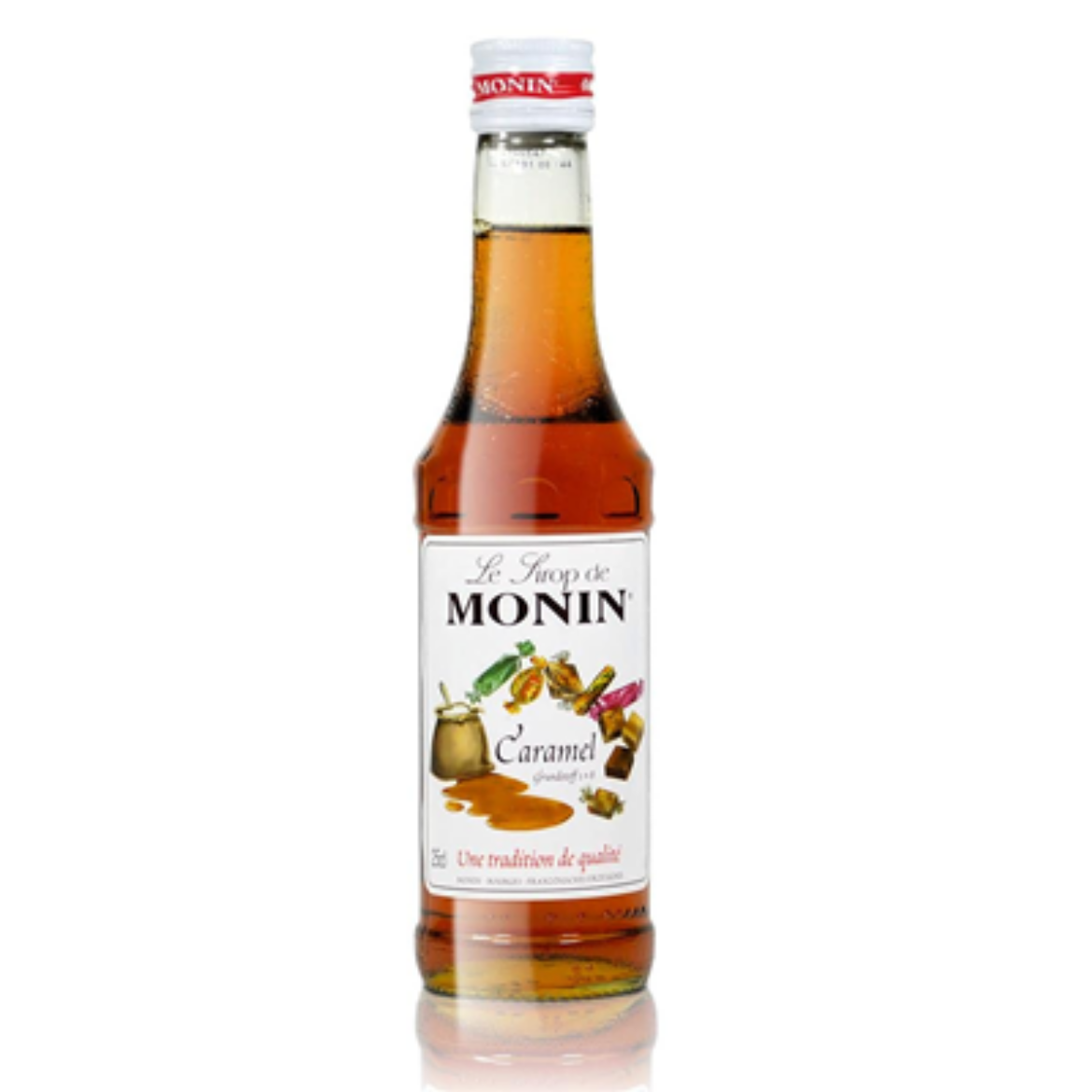 MONIN Cukormentes Karamell Szirup