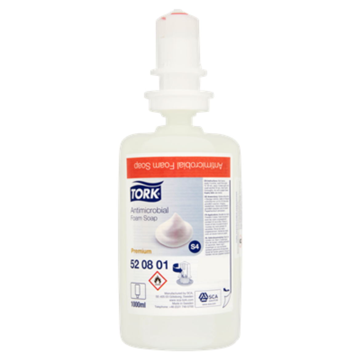 TORK Premium S4 Fertőtlenítő Habszappan