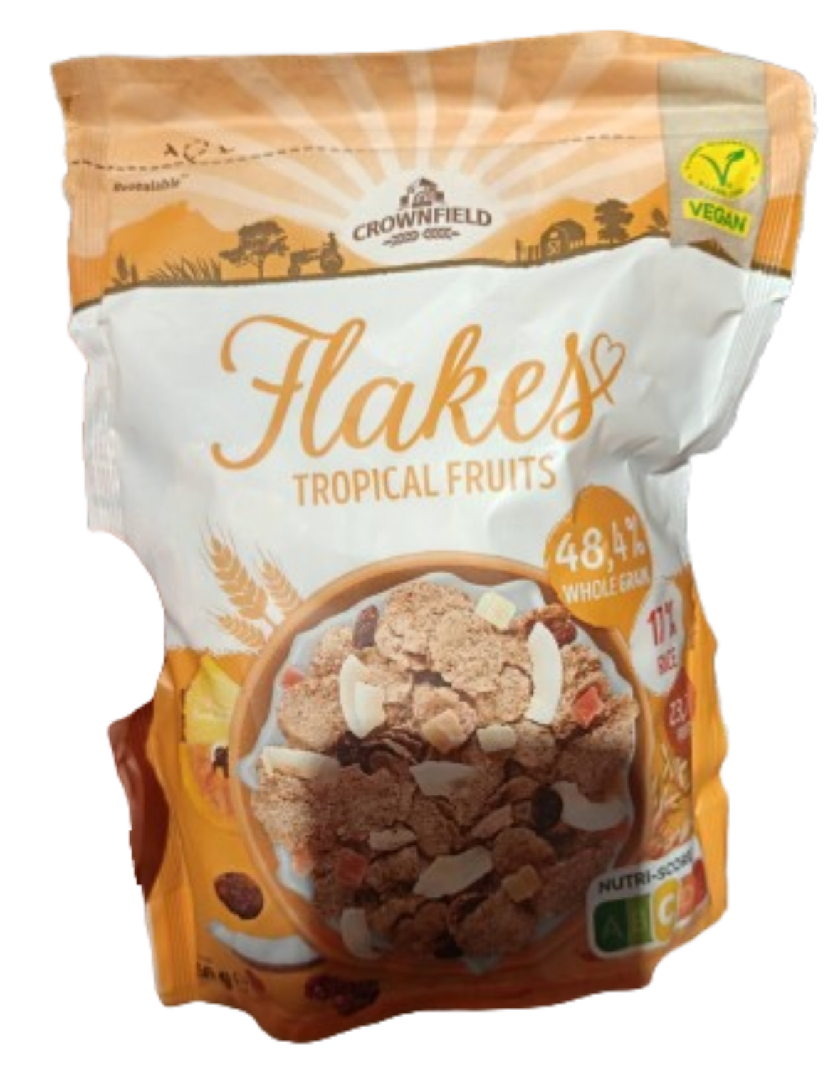 Crownfield Flakes Tropical fruits