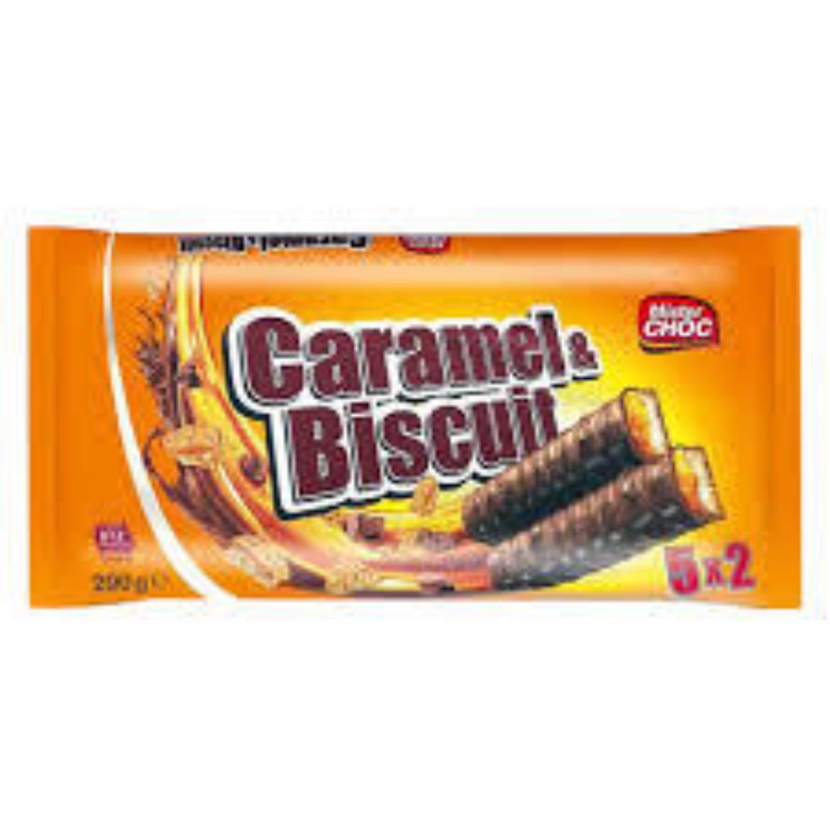 Mister Choc Caramel & Biscuit szelet, 290 g