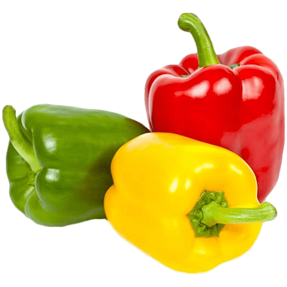 Kaliforniai paprika piros-zöld-sárga